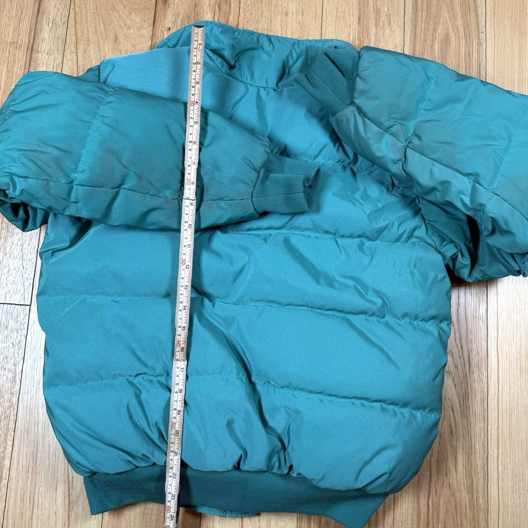 The North Face VTG The North Face Down Puffer Jacket Mens Large Green USA Made Button Nylon Jacket Mens L Green Down USA Size US L / EU 52-54 / 3 - 7 Thumbnail