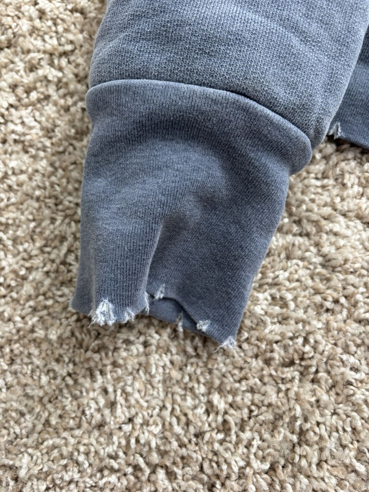 Our Legacy Our Legacy Relic Hoodie Blue 1000 Points Print Size US S / EU 44-46 / 1 - 6 Thumbnail