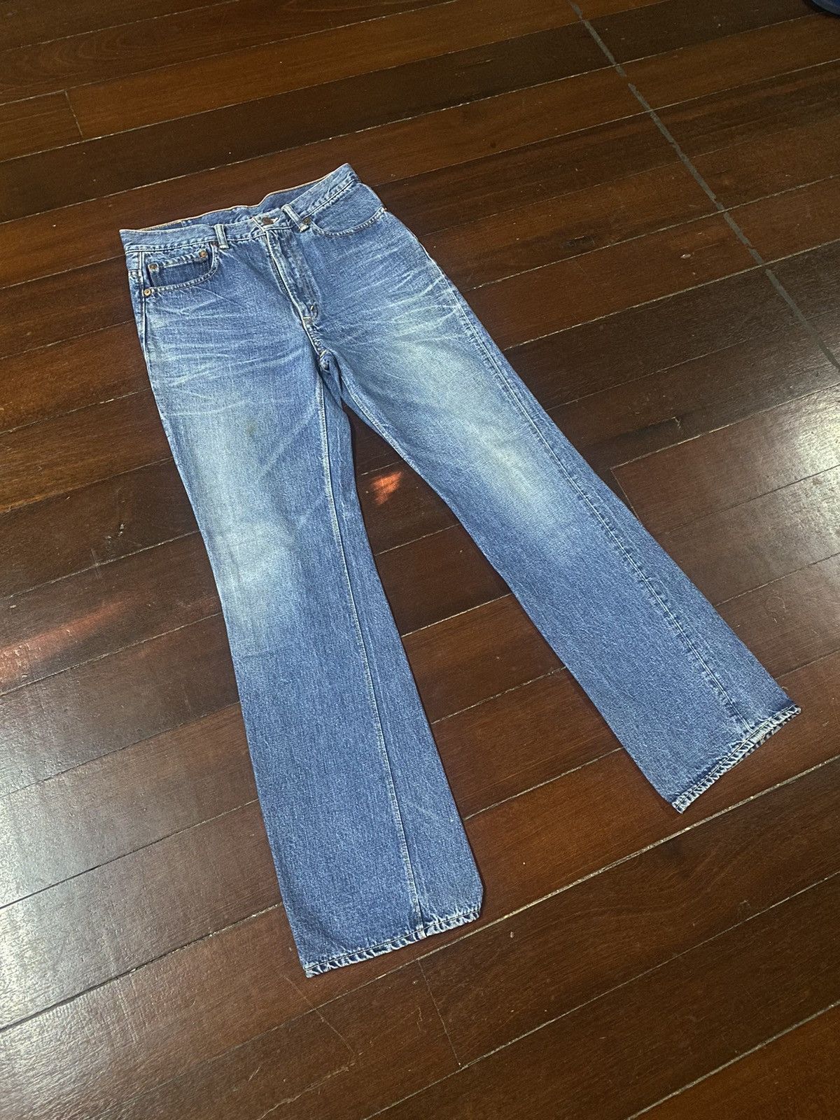Warehouse Fire 🔥 vintage inspired 50s WAREHOUSE gripper zipper denim Size US 31 - 2 Thumbnail