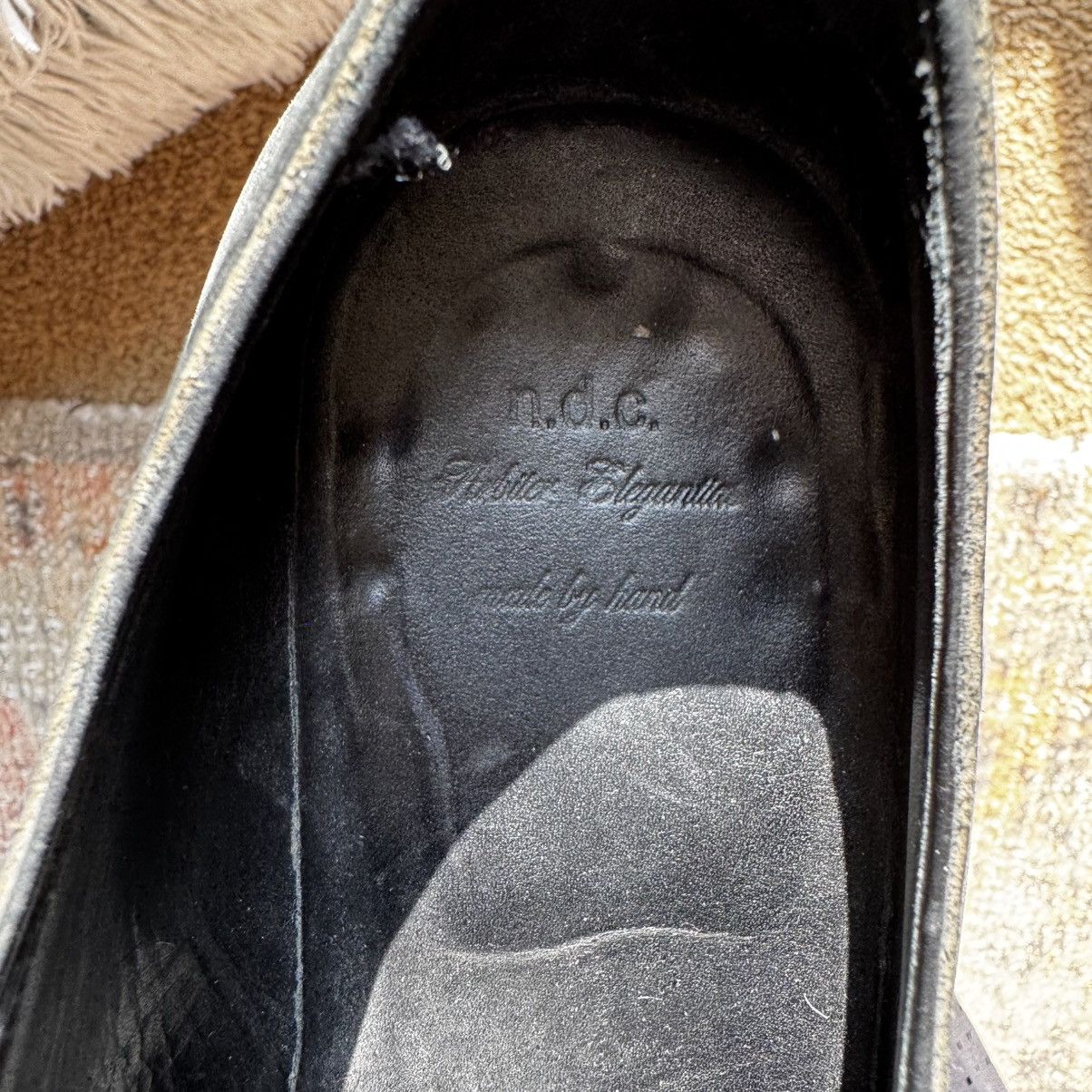 n.d.c. made by hand N.D.C Made by Hand Black Oxfords 9.5 Size US 9.5 / EU 42-43 - 5 Thumbnail