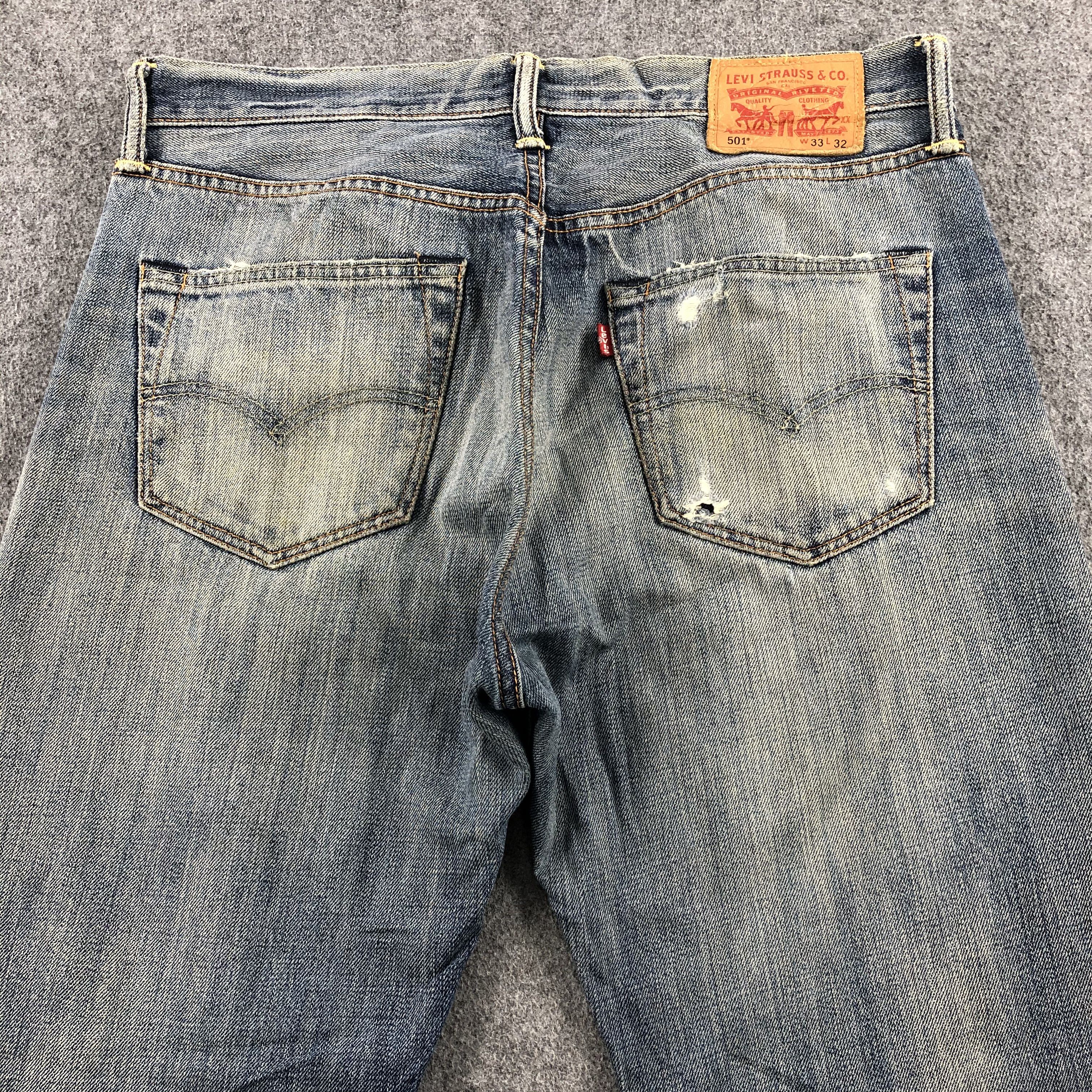 Levi's Vintage Levis 501 Jeans-JM2012 Size US 35 - 4 Thumbnail