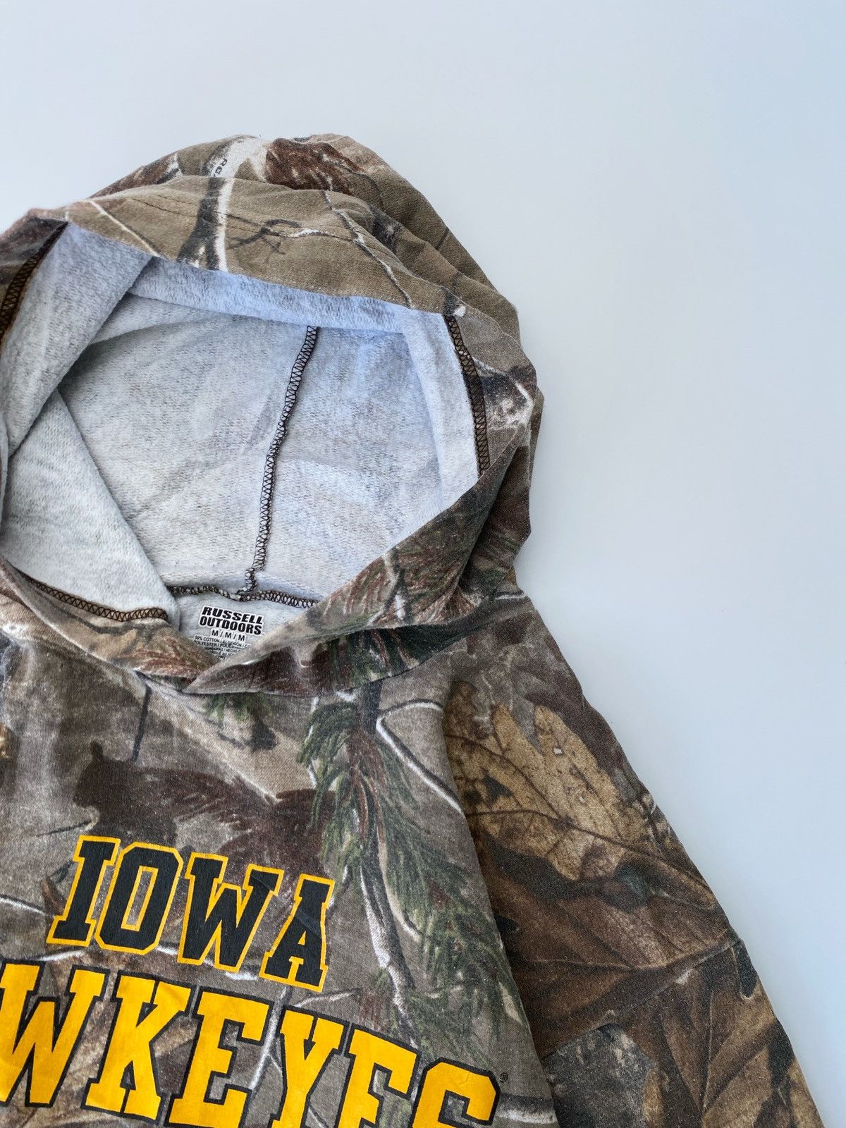 Russell Athletic Realtree Camo IOWA Russell Outdoors Boxy Hoodie Size US M / EU 48-50 / 2 - 4 Thumbnail