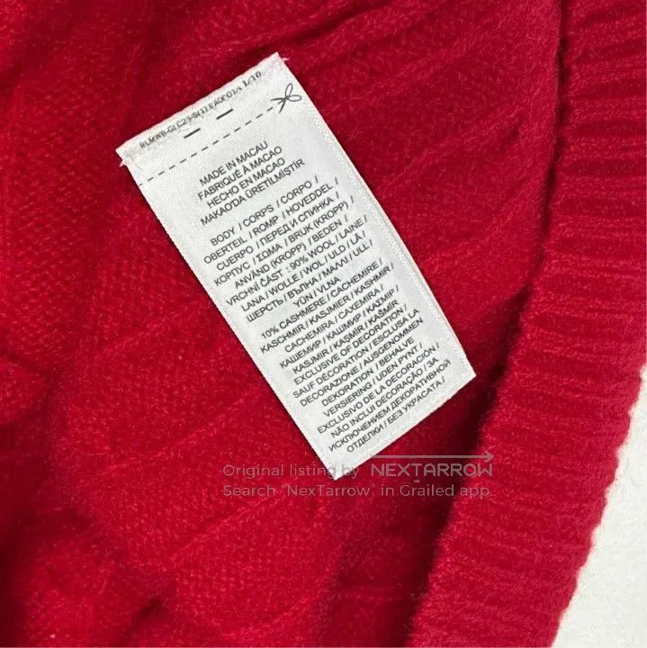 Polo Ralph Lauren Polo Ralph Lauren Men's Embroidered Crew Neck Sweater. Size US L / EU 52-54 / 3 - 3 Thumbnail