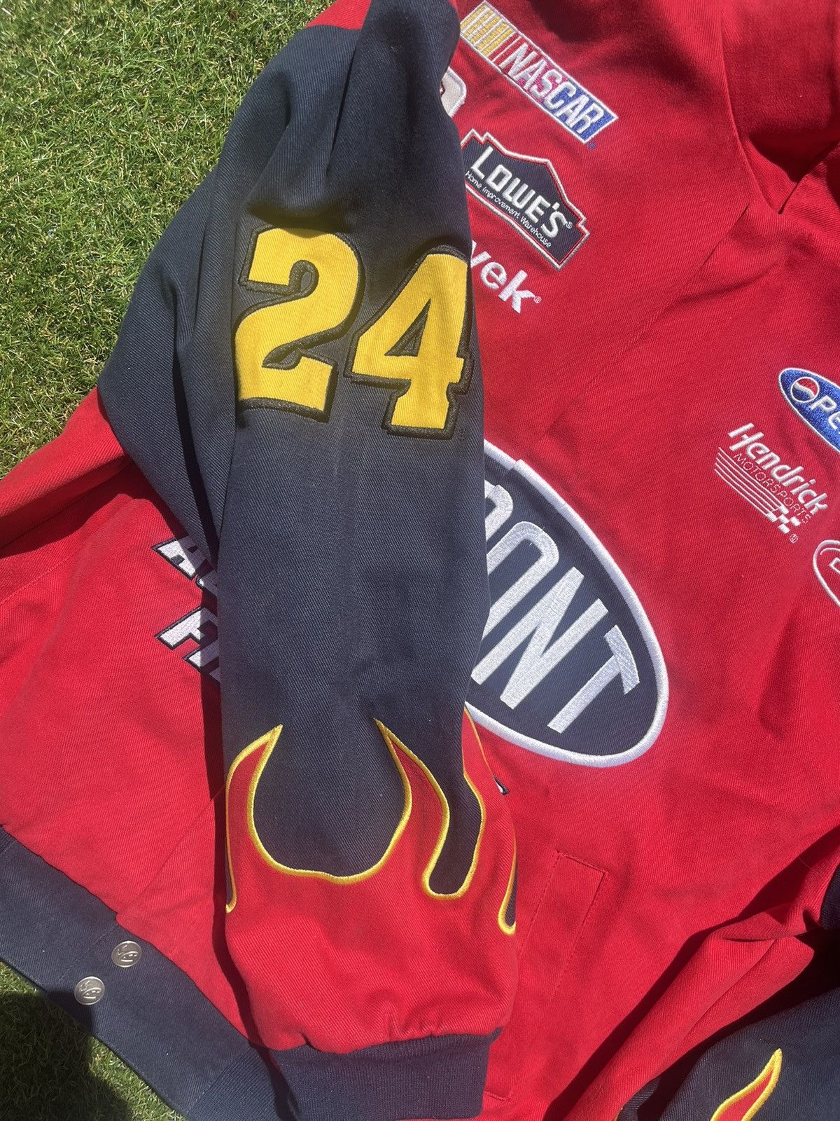 Vintage Jeff Gordon Racing Jacket Size US XL / EU 56 / 4 - 3 Thumbnail