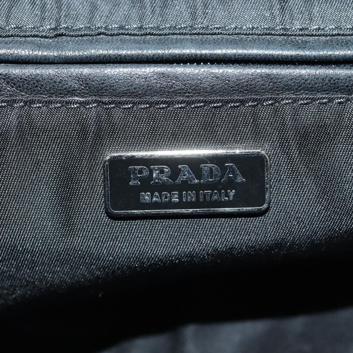Prada Prada Nylon Handbag Black Size ONE SIZE - 8 Thumbnail