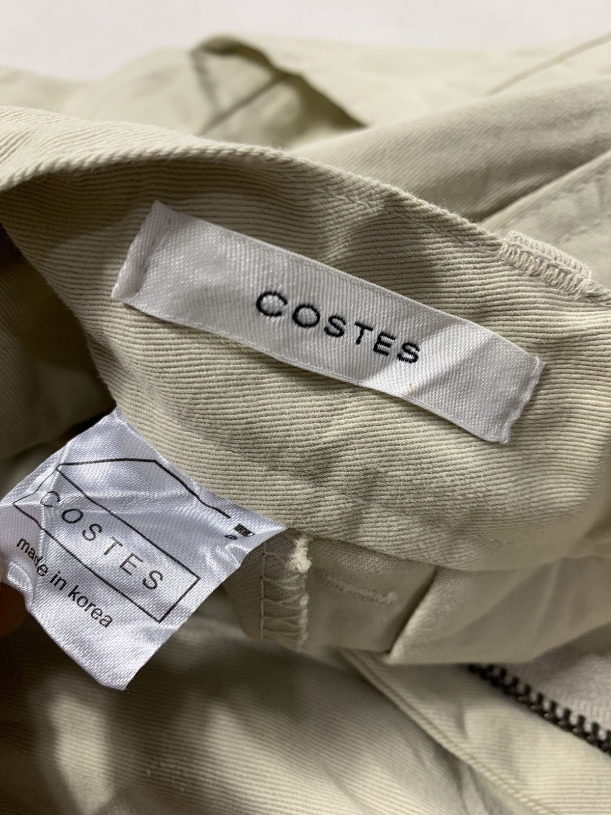 Yohji Yamamoto Costes one tuck twill balloon pants Size US 35 - 11 Thumbnail