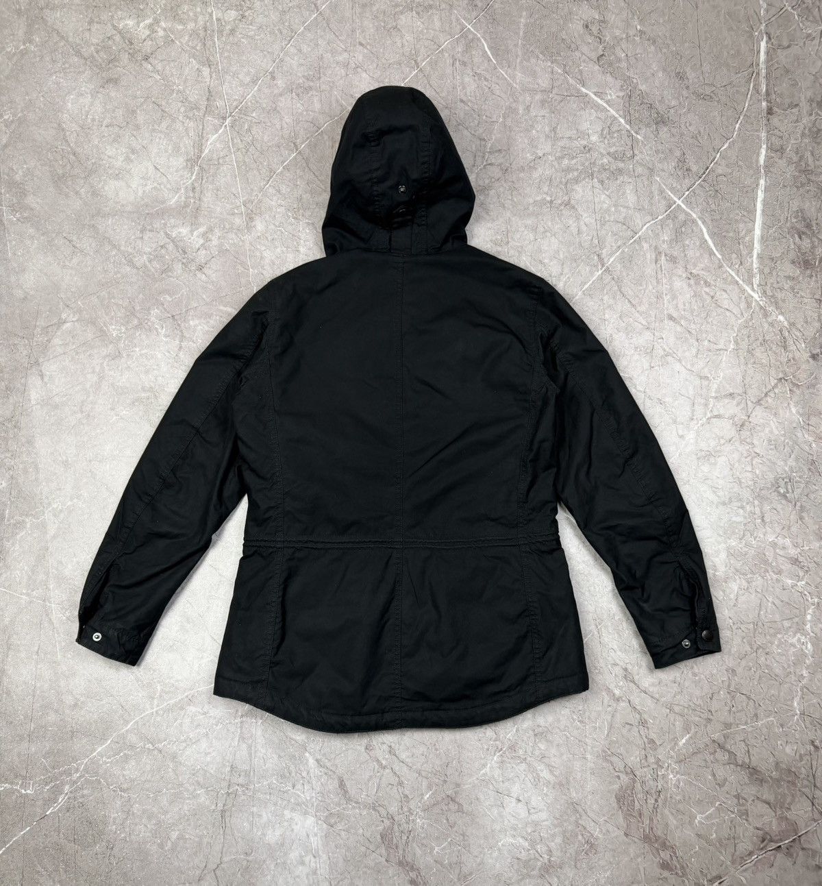 Barbour Barbour Retail Fog Parka Black Waxed Cotton Small Size US S / EU 44-46 / 1 - 3 Thumbnail