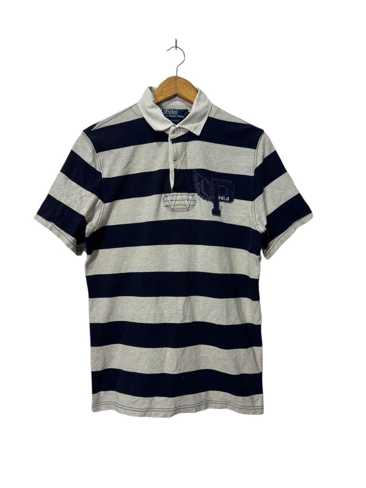 Polo Ralph Lauren Polo Ralph Lauren P Wing Rugby Shirt Size US M / EU 48-50 / 2 - 1 Thumbnail