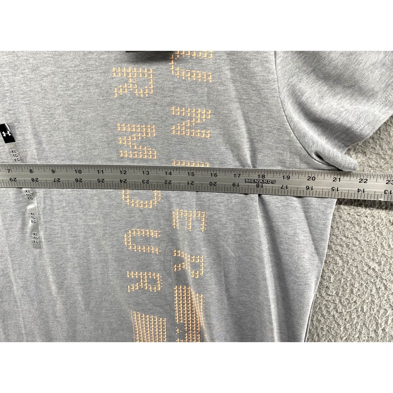 Under Armour Under Armour Women's Graphic Classic Crew HeatGear Shirt XL Multicolor Short Sleeve Crew Neck T-Shirt Casual Womens Size XL / US 12-14 / IT 48-50 - 4 Thumbnail