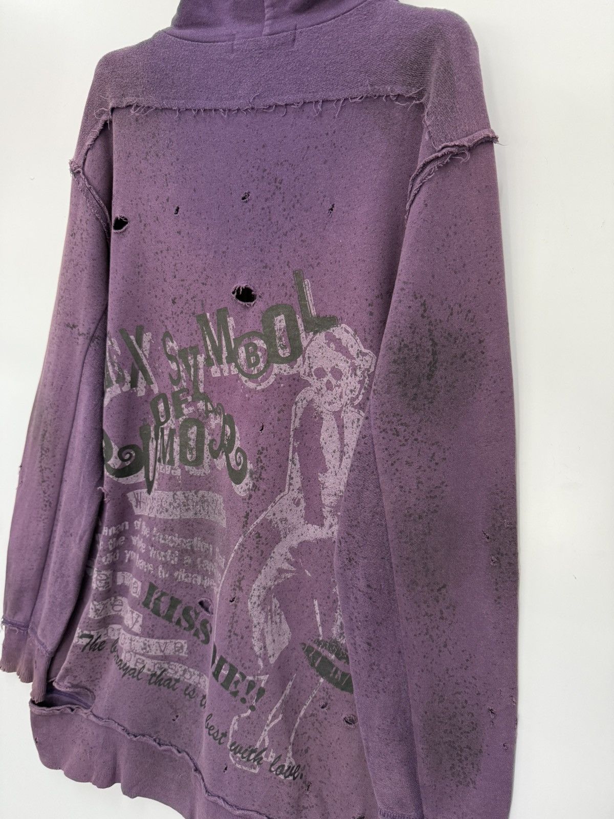 Sex Pot ReVeNGe 🔥 Sex Pot Revenge Punk Trash skull Hoodie Long Sweat zippy Size M / US 6-8 / IT 42-44 - 10 Thumbnail