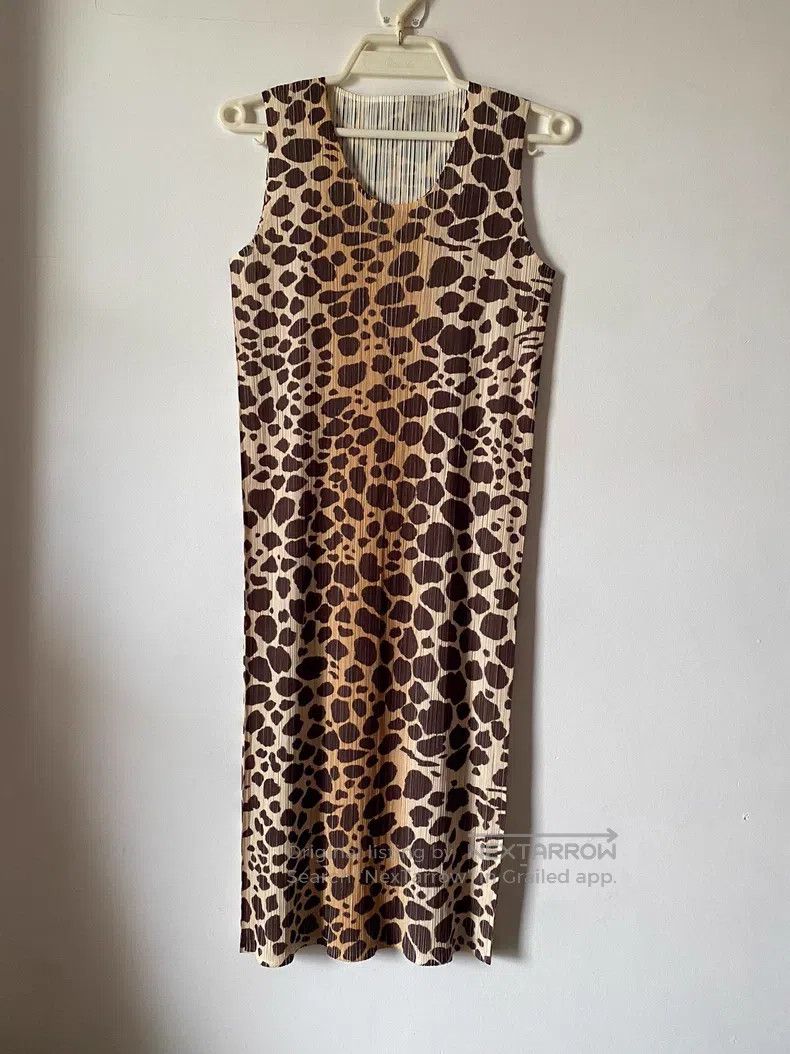 Issey Miyake Issey Miyake Leopard Print Dress Size S / US 4 / IT 40 - 1 Thumbnail