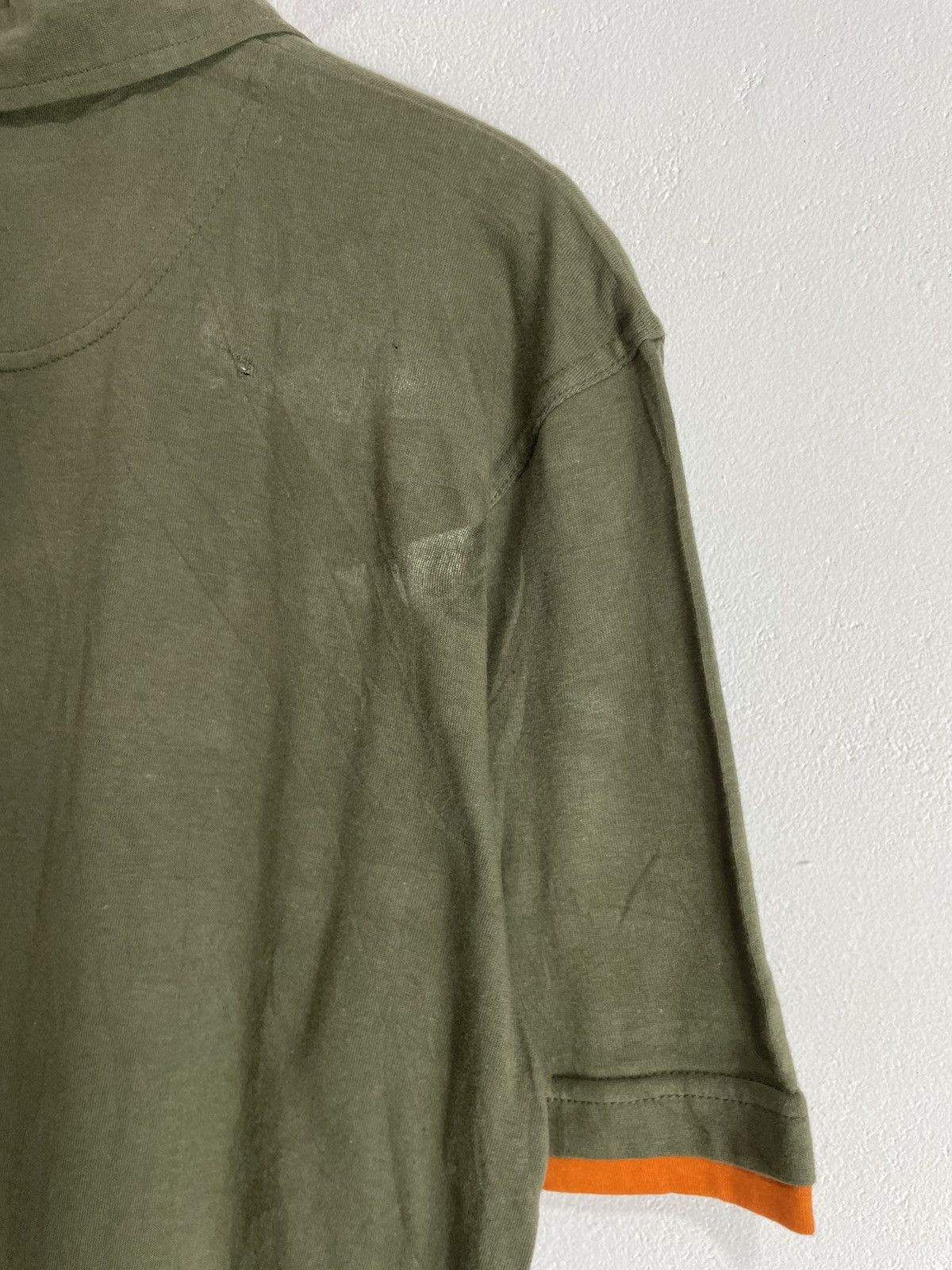 Hysteric Glamour Archive Ripe Dude Poem Double layer Tshirt Half zip Size US L / EU 52-54 / 3 - 6 Thumbnail