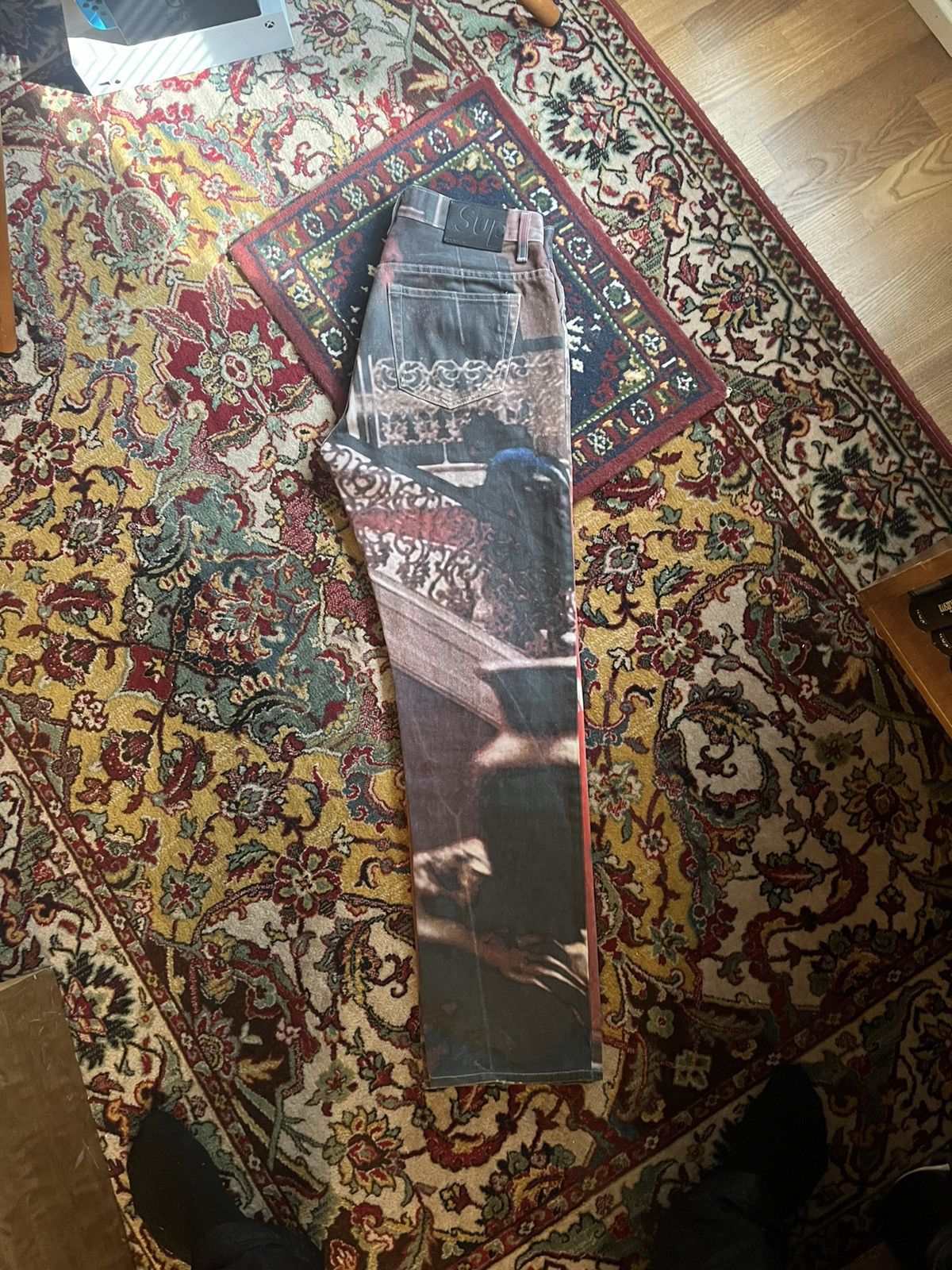 Supreme SUPREME FW17 ”The World Is Yours” Jeans Size US 30 / EU 46 - 3 Thumbnail