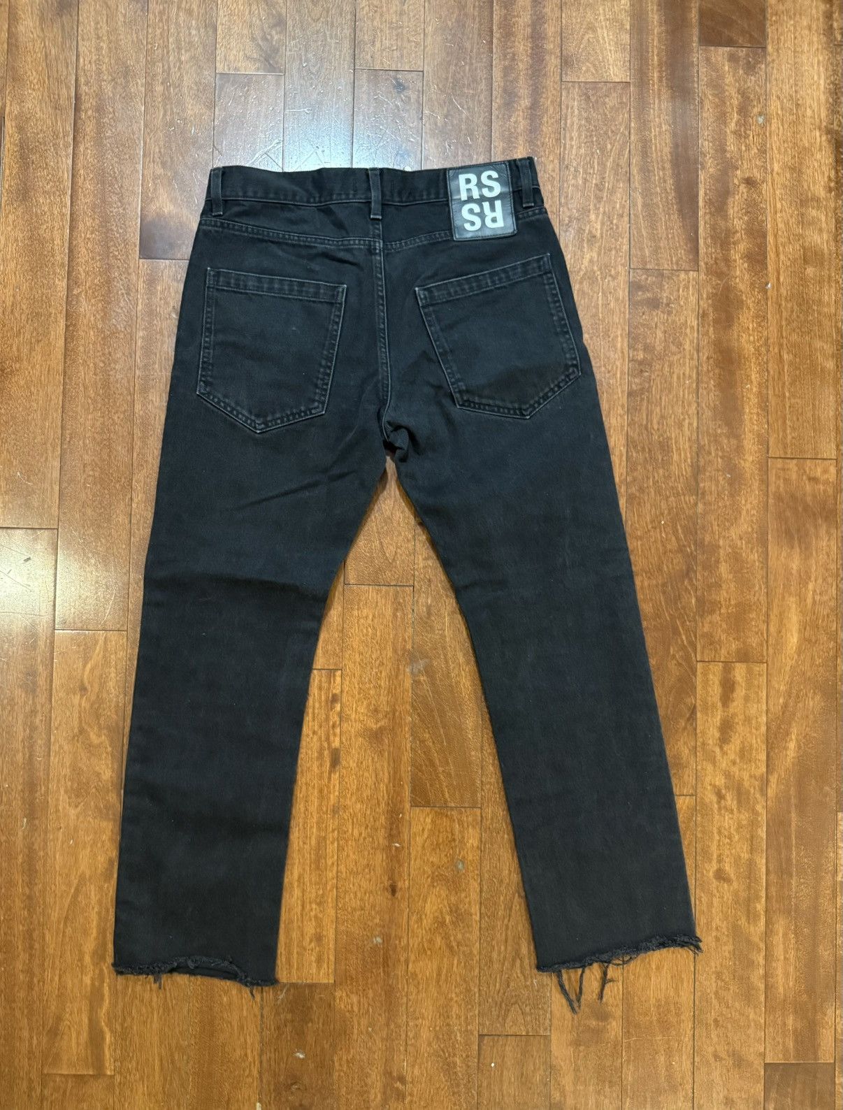 Raf Simons × Raf by Raf Simons Raf Simons Butterfly logo jeans Size US 30 / EU 46 - 2 Thumbnail
