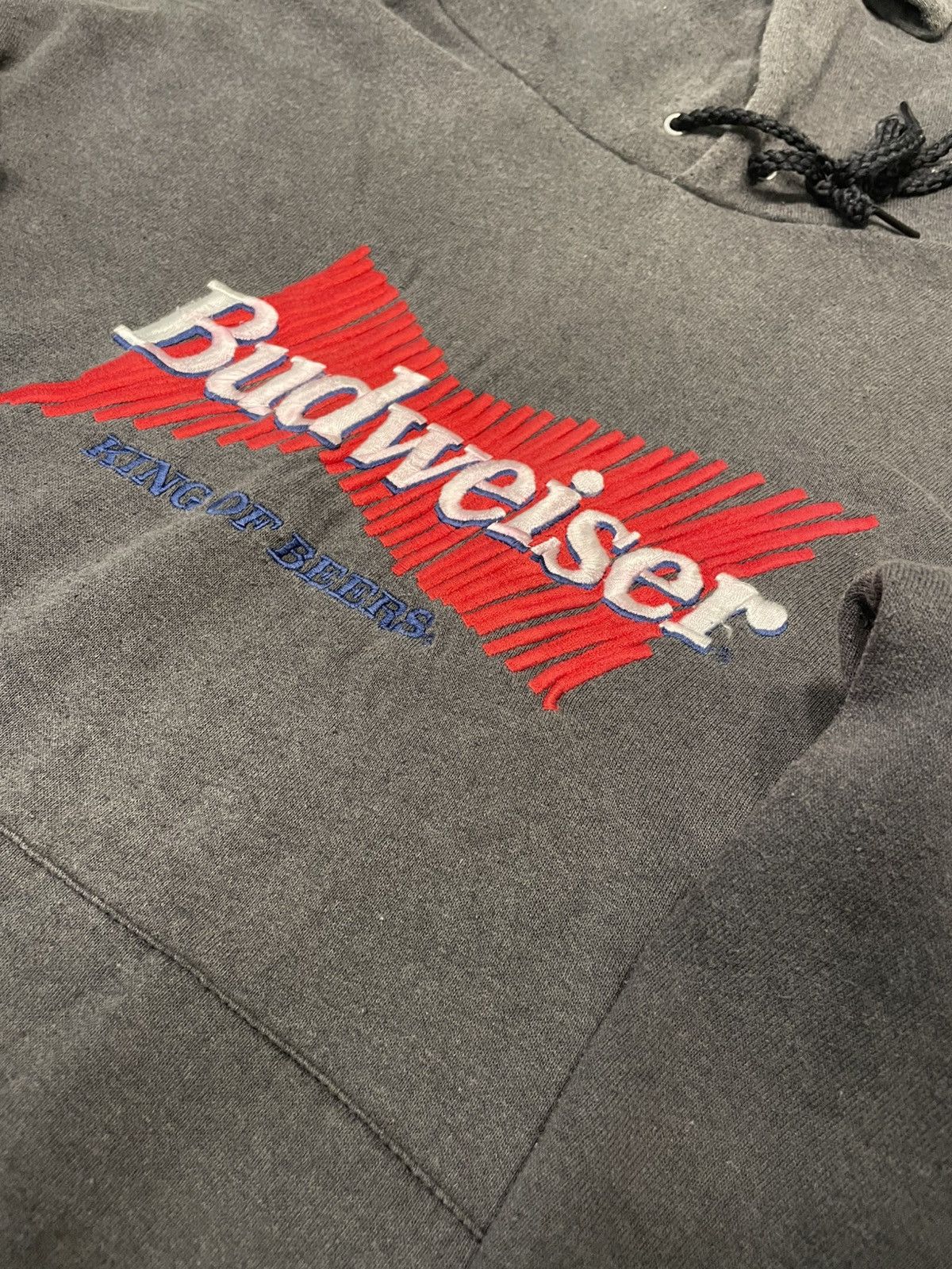 Budweiser × Vintage Budweiser Vintage Hoodie Size US XL / EU 56 / 4 - 3 Thumbnail