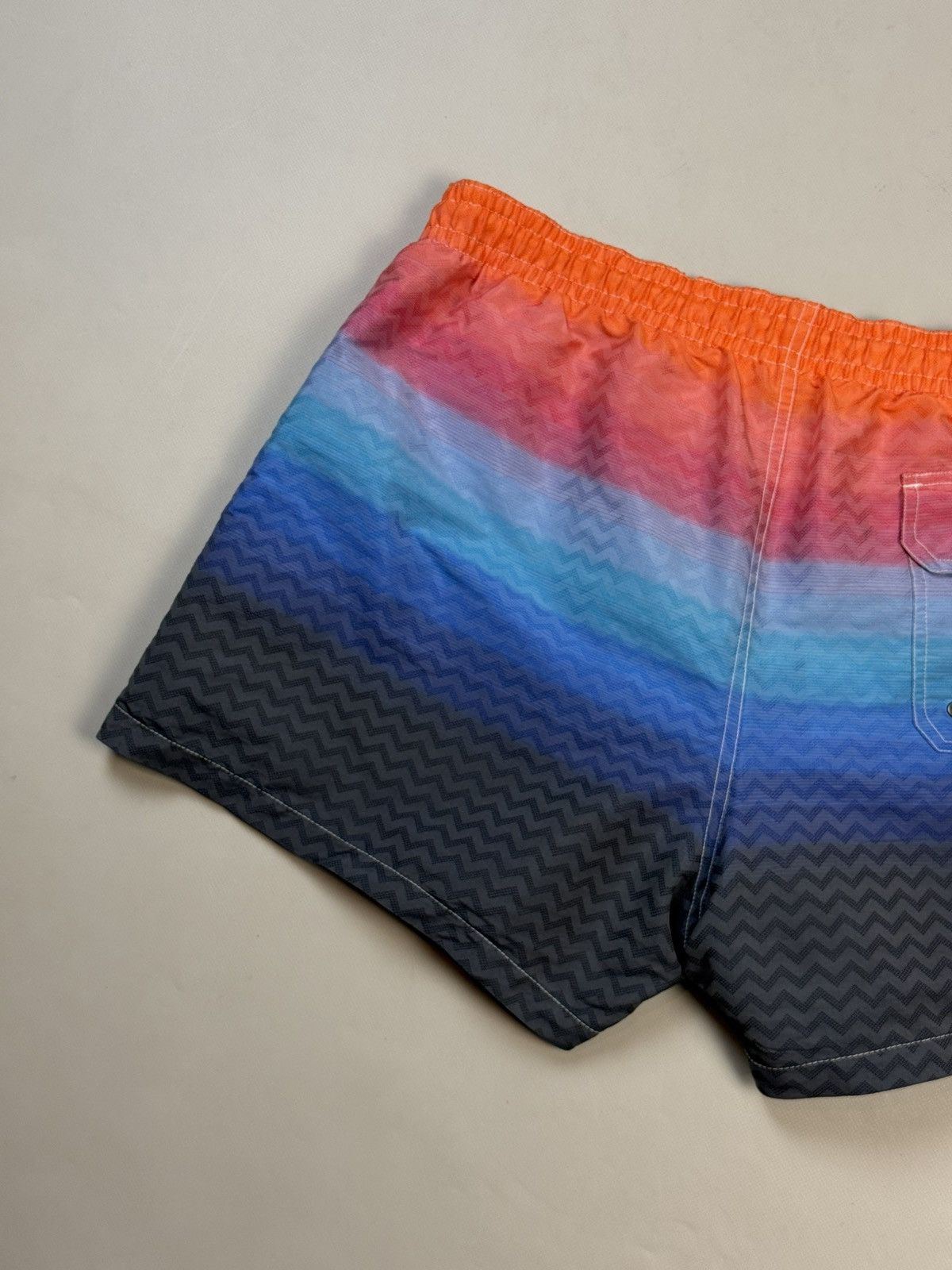 Missoni Missoni Mare Men’s Zig Zag Patterned Swimming Beach Shorts Size US 36 / EU 52 - 16 Thumbnail