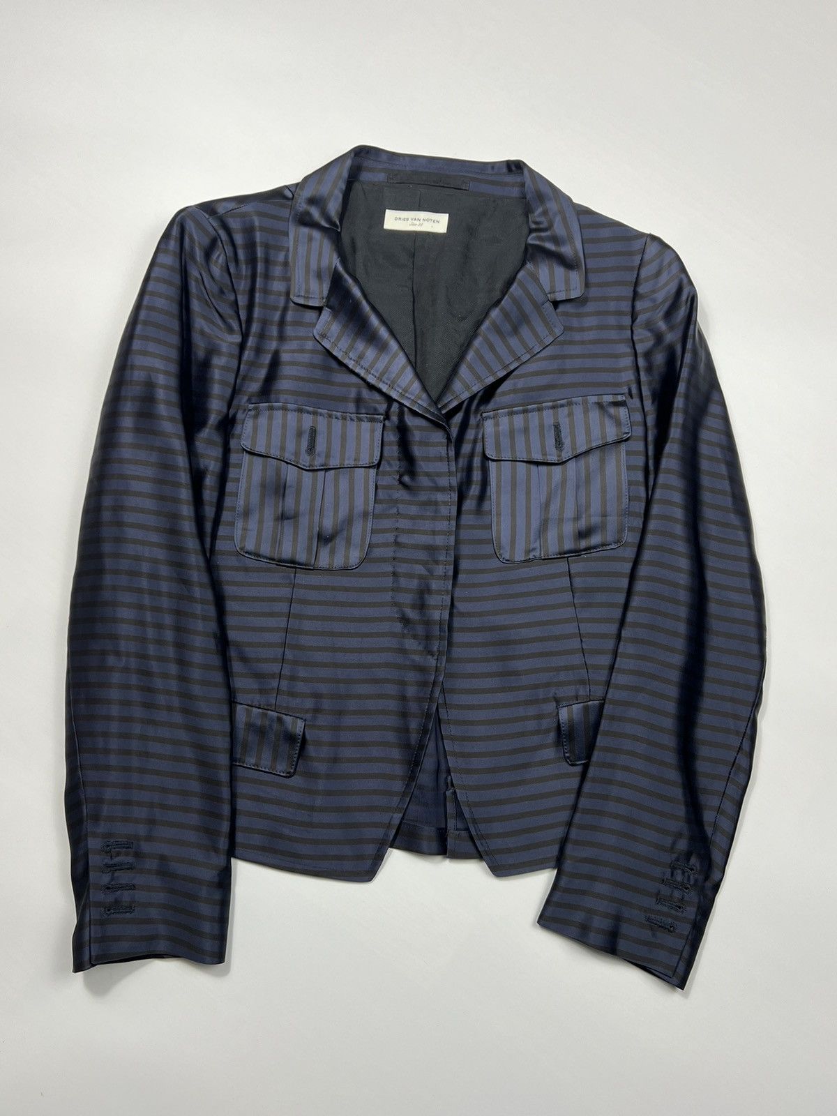Dries Van Noten Dries Van Noten Striped Blazer Size S Size XS / US 0-2 / IT 36-38 - 3 Thumbnail