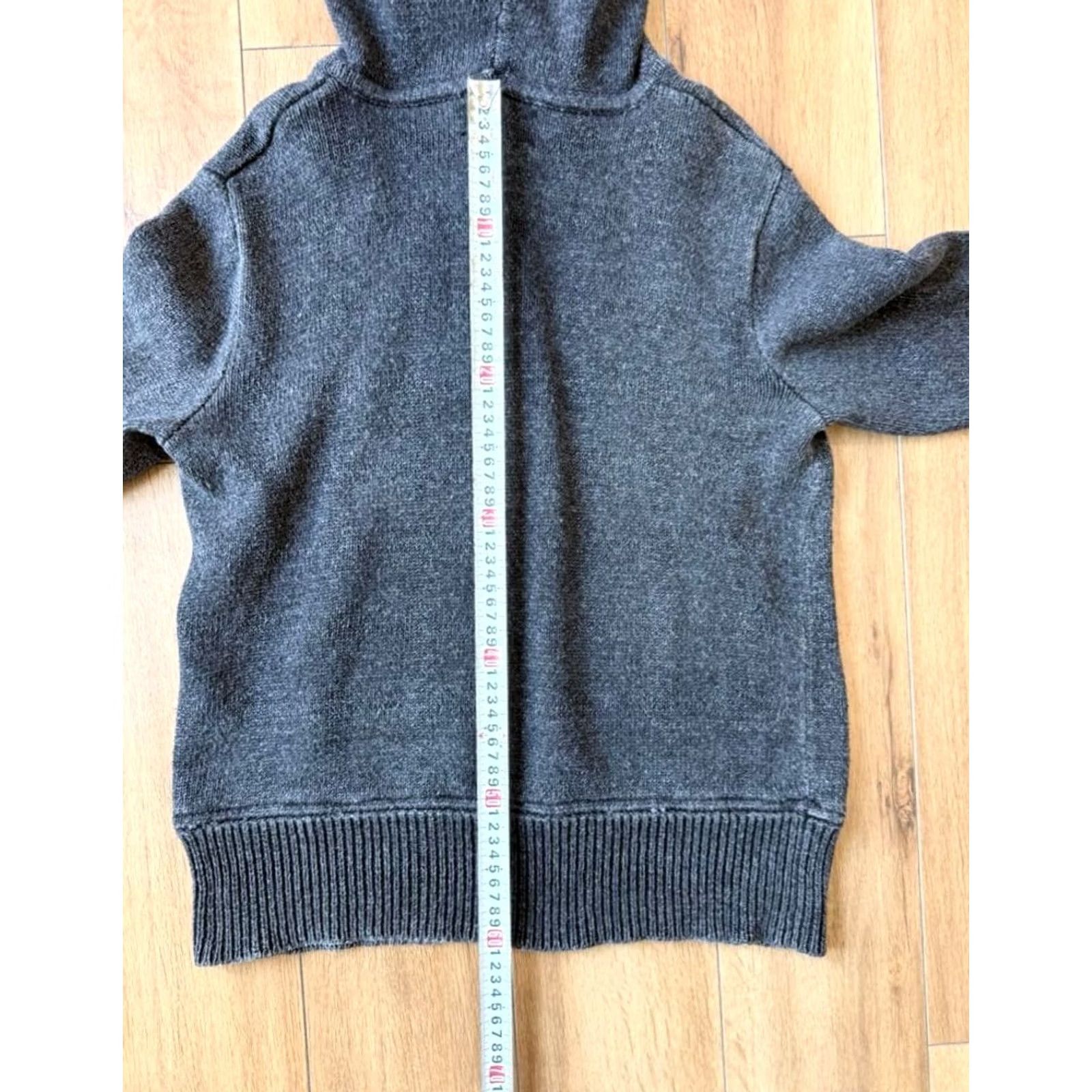 Ralph Lauren RRL Ralph Lauren Pullover Hoodie Heathered Men Gray Cotton Size S Used Hoodie Size US S / EU 44-46 / 1 - 5 Thumbnail