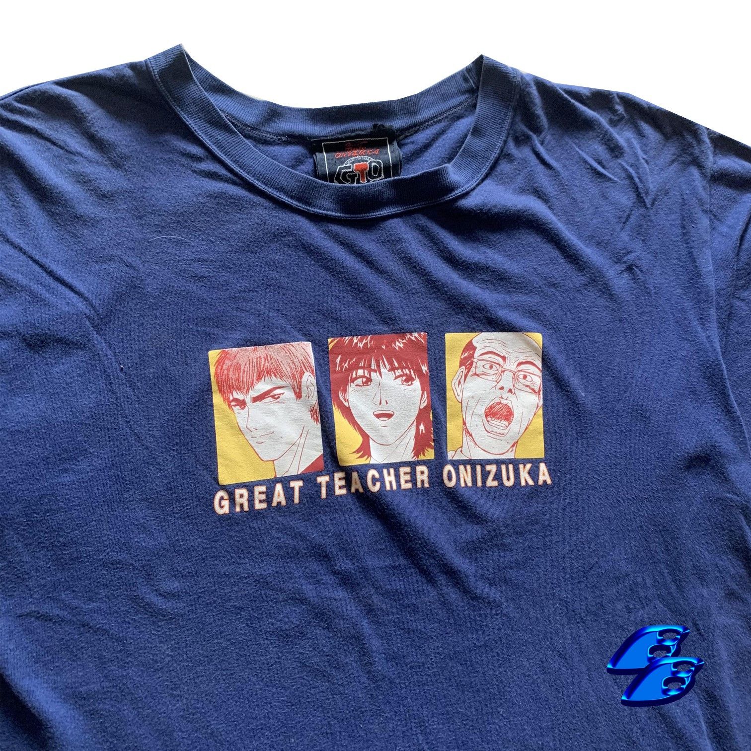 Anime × Japanese Brand × Vintage RARE VINTAGE 00s GREAT TEACHER ONIZUKA ANIME OFFICIAL TEE Size US S / EU 44-46 / 1 - 2 Thumbnail