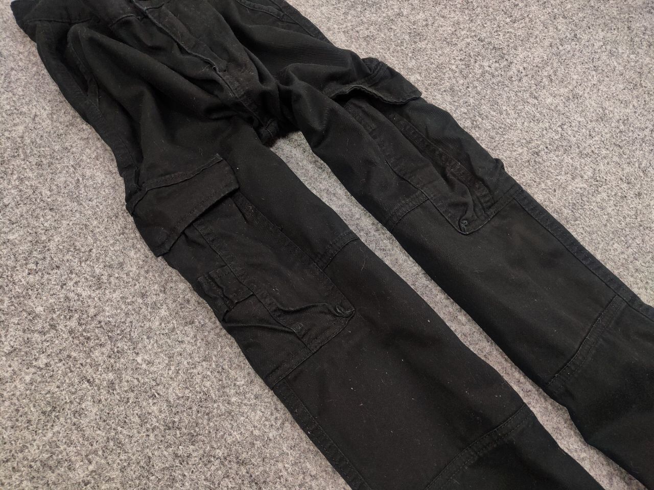 Japanese Brand Vintage 90's Japanese Black Military Cargo Casual Pants Size US 34 / EU 50 - 10 Thumbnail