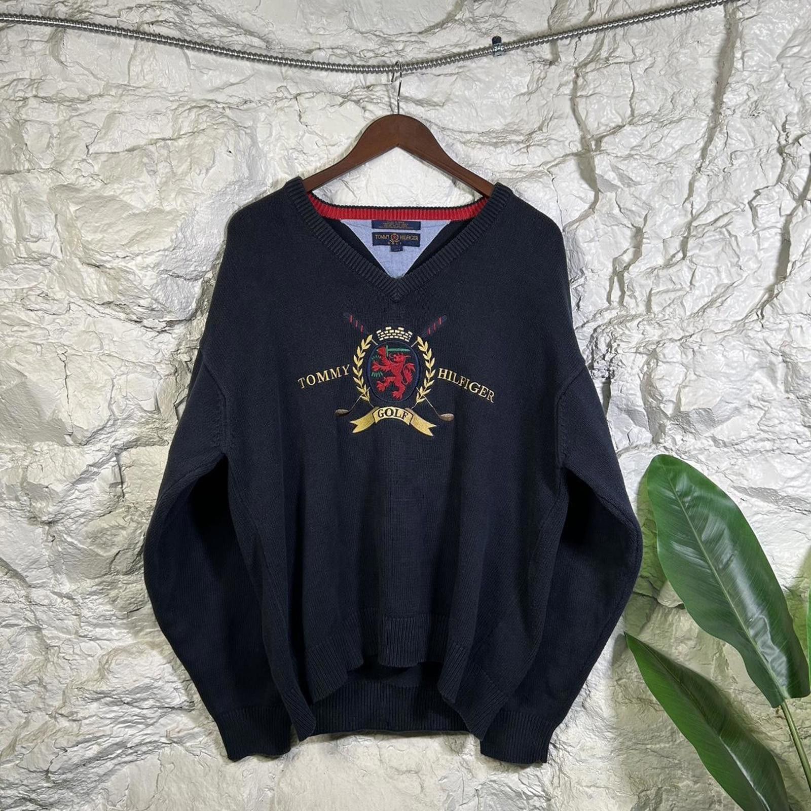 Tommy Hilfiger Vintage Tommy Hilfiger Golf Sweater Size Large Size US L / EU 52-54 / 3 - 2 Thumbnail