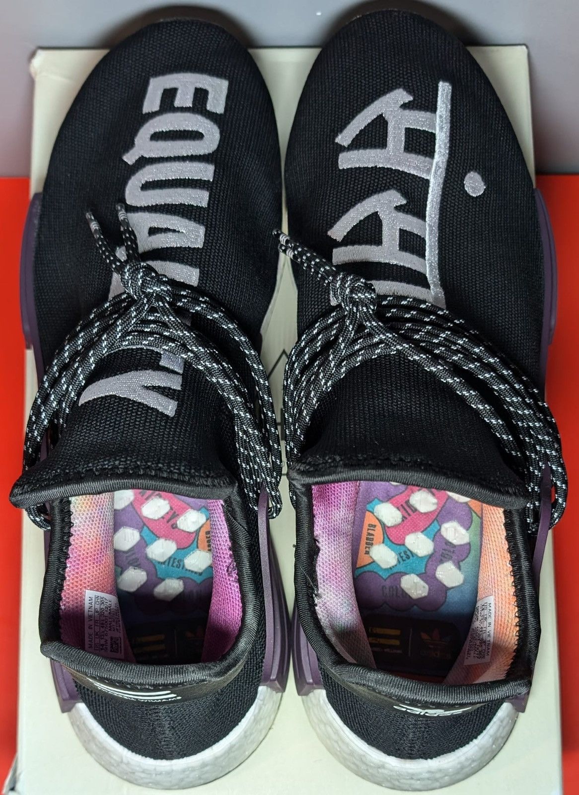 Adidas × Pharrell Size 14 - adidas Pharrell x NMD Human Race Trail Equality Size US 14 / EU 47 - 5 Thumbnail