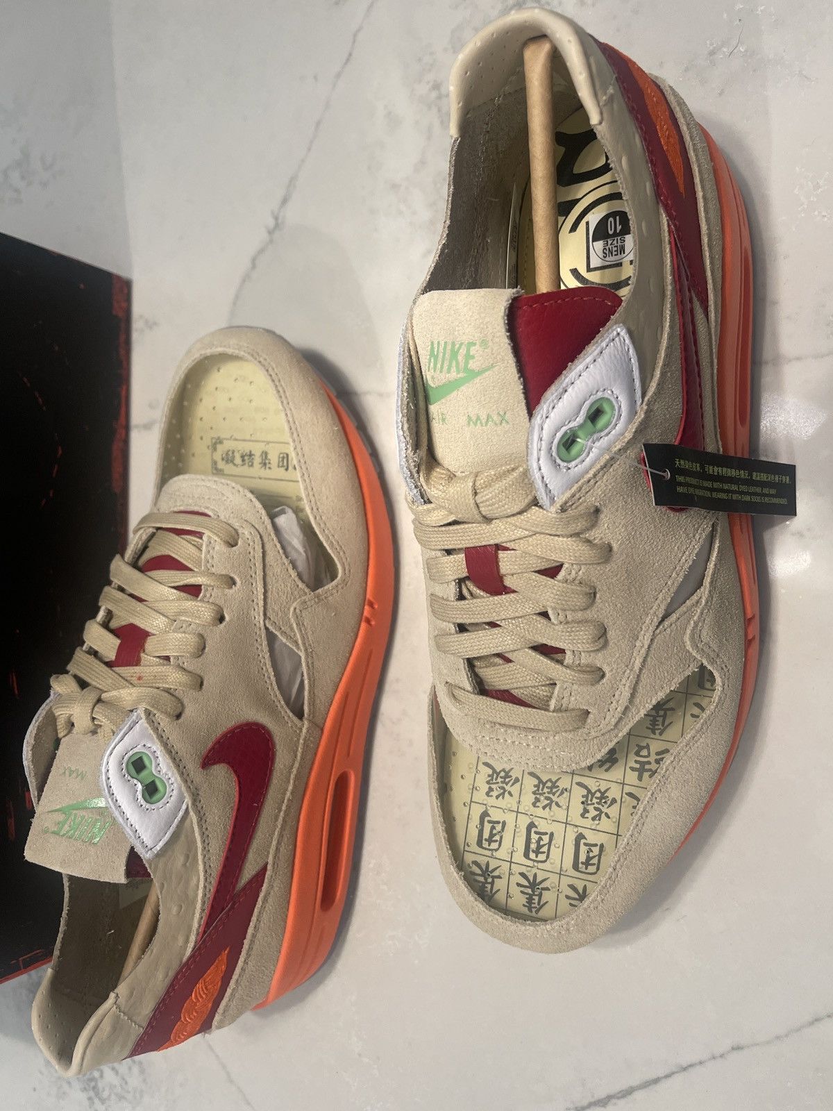CLOT × Nike Nike AirMax Clot Kiss of Death 21’ Size US 10 / EU 43 - 4 Thumbnail