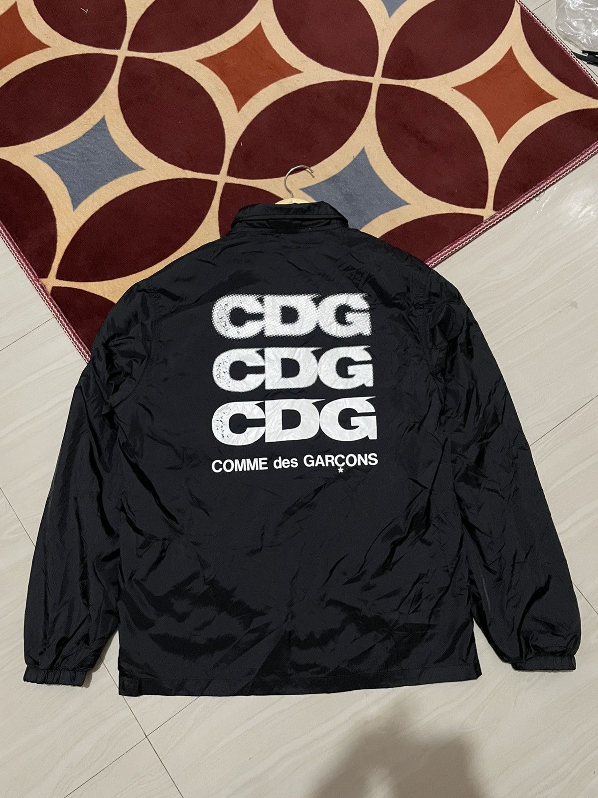 Comme des Garcons Comme des Garçons CDG Coach Jacket black Size US M / EU 48-50 / 2 - 1 Thumbnail