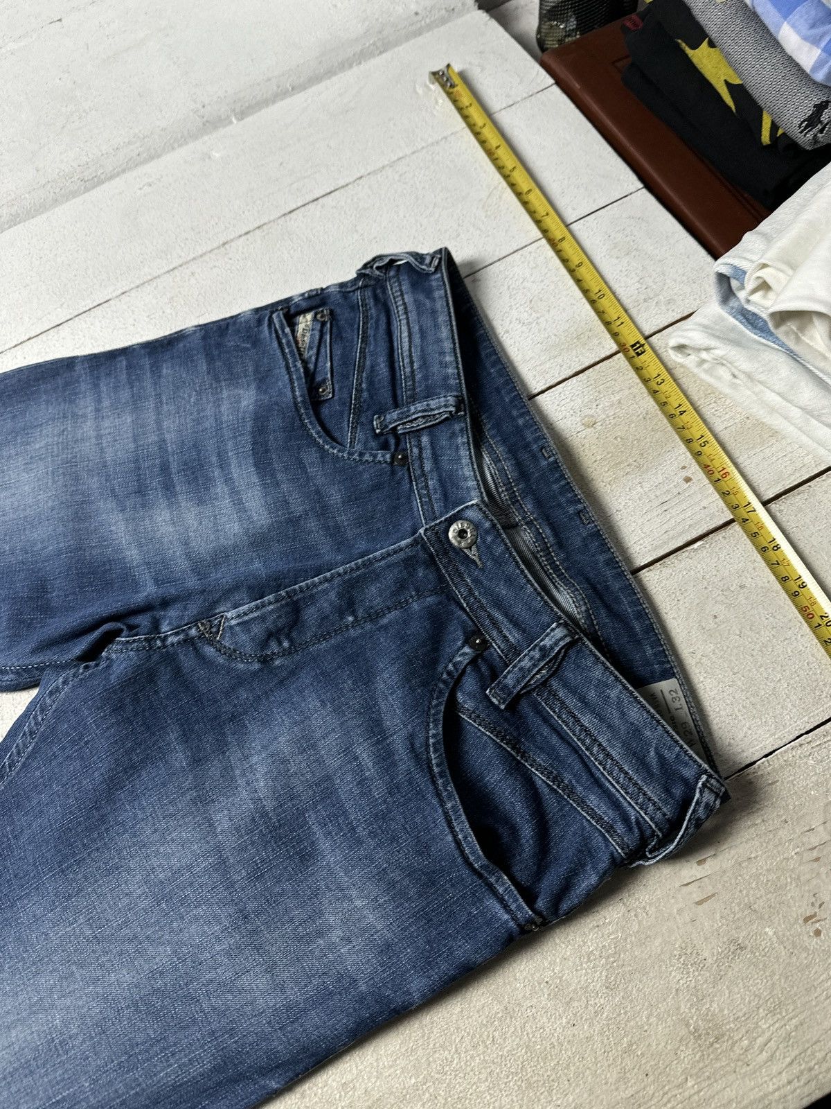 Diesel 🚨 RARE DIESEL MEN DENIM JEANS AVANT GARDE IFSIXWASNINE Y2K Size US 30 / EU 46 - 2 Thumbnail