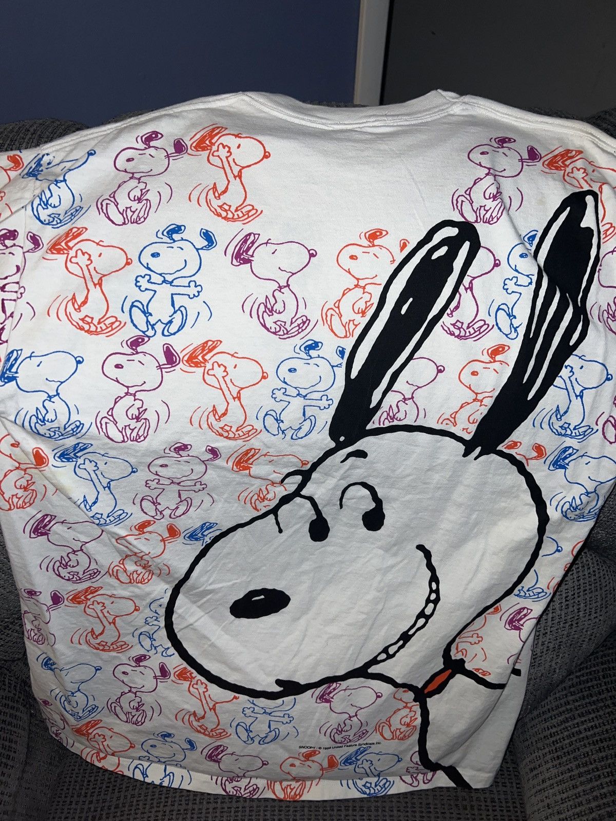 Peanuts Peanuts Snoopy United Feature Syndicate All-Over Tee Size US L / EU 52-54 / 3 - 5 Thumbnail