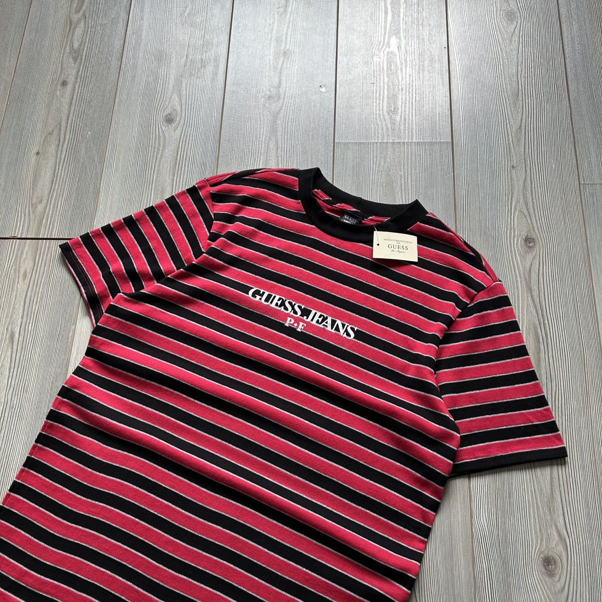 Guess × Places + Faces Guess x Places + Faces Reflective Striped Tee Size US M / EU 48-50 / 2 - 6 Thumbnail