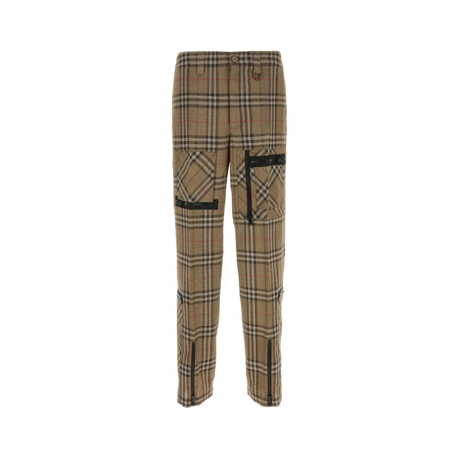 Burberry BURBERRY Embroidered Viscose Blend Cargo Pants New & Authent Size US 34 / EU 50 - 1 Thumbnail
