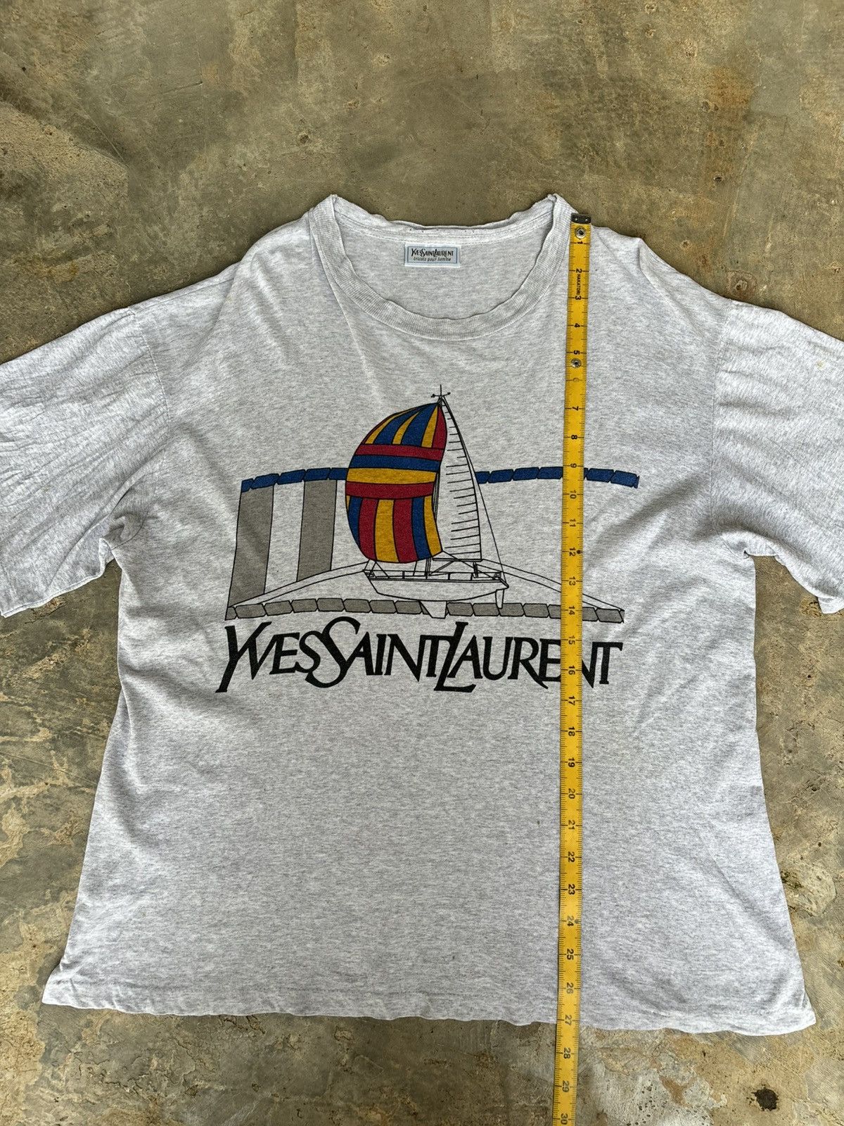 Yves Saint Laurent Vtg YvesSaintLaurent Tshirt Size US L / EU 52-54 / 3 - 7 Thumbnail