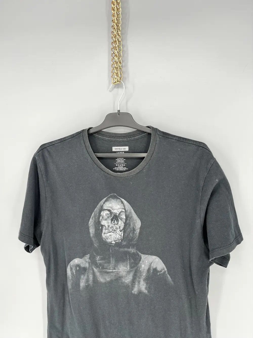 Other Vintage Y2K Supra Skull Skateboards Tee Streetwear Style Size US L / EU 52-54 / 3 - 6 Thumbnail