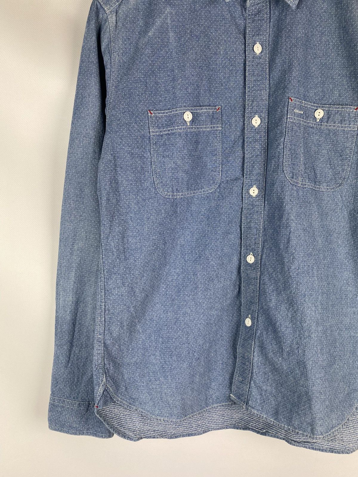 Global Work Global Work men’s Japanese style denim button up shirt Size US L / EU 52-54 / 3 - 5 Thumbnail