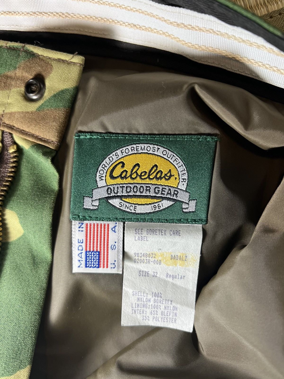 Cabelas Cabela's Outdoor Gore-Tex Pants Size US 32 / EU 48 - 3 Thumbnail