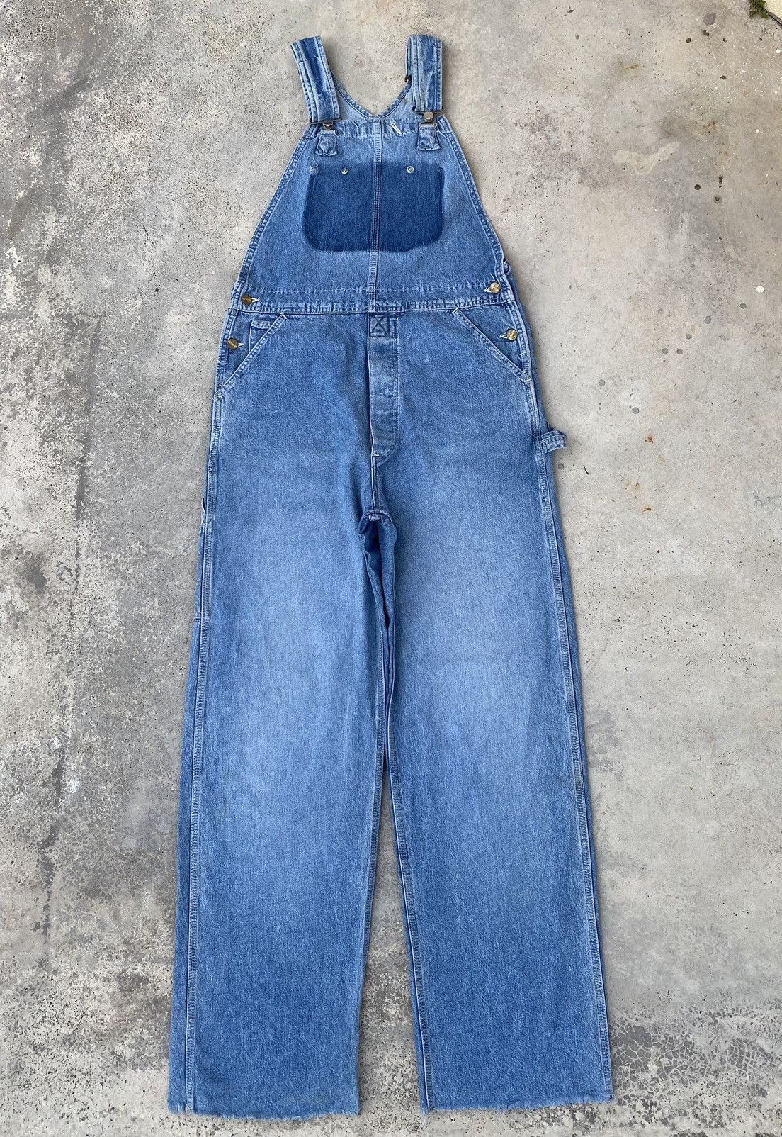 Vintage 90's Carhartt Distressed Overalls