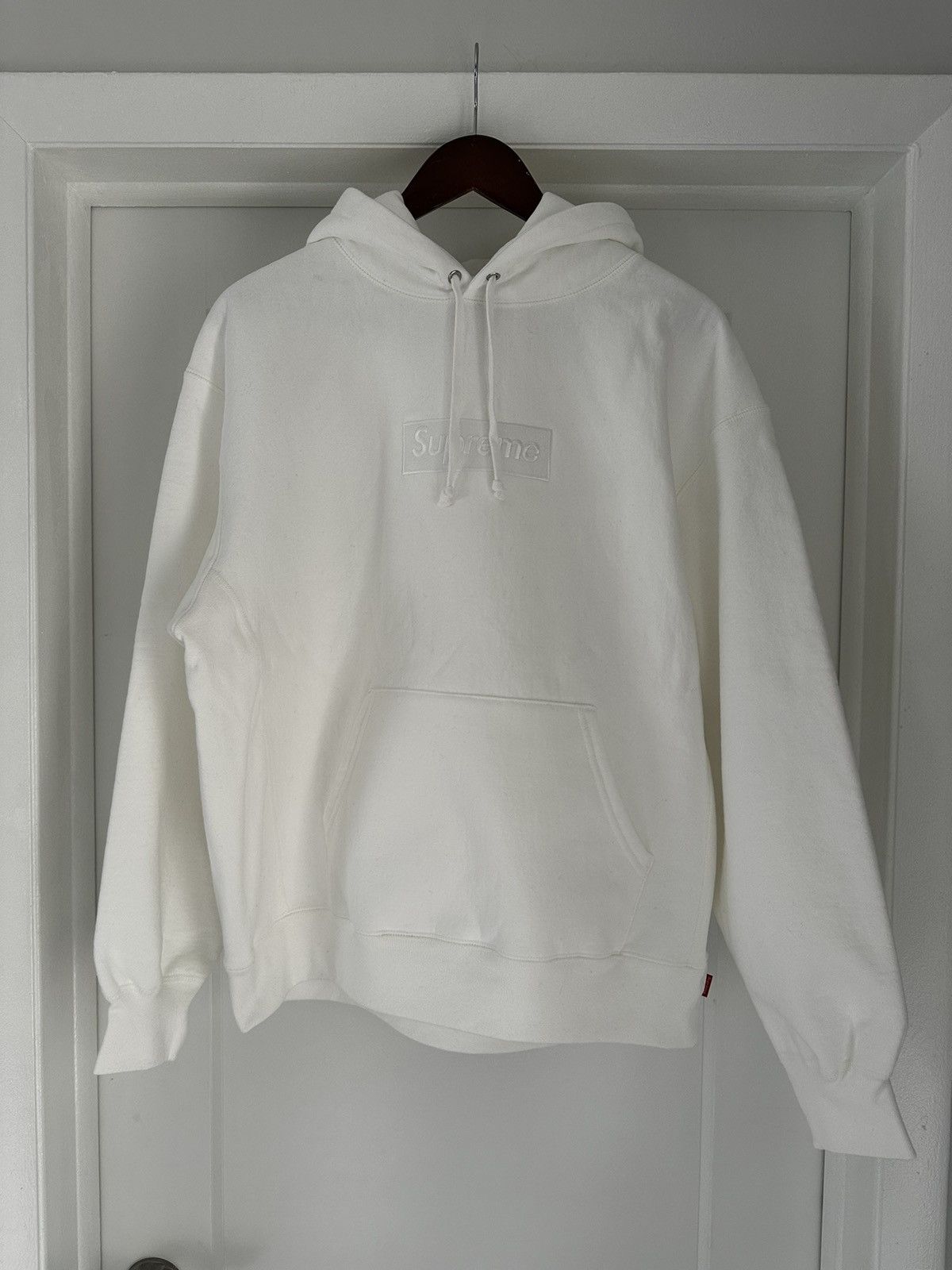Supreme Box Logo Hoodie Size US M / EU 48-50 / 2 - 3 Thumbnail