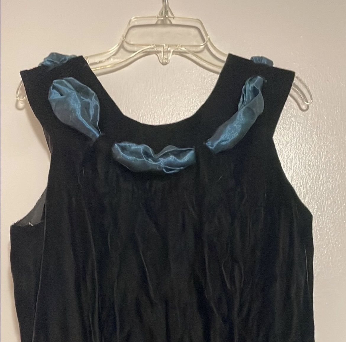 Other Roberta Black and Teal Maxi Dress Size M / US 6-8 / IT 42-44 - 4 Thumbnail