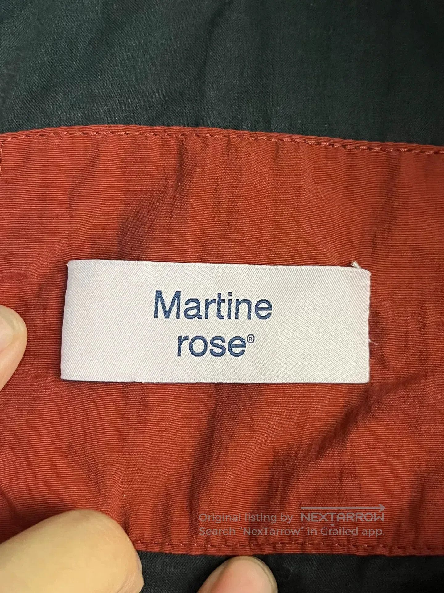 Martine Rose Martine Rose Black Red Fringe Jacket. Size US XS / EU 42 / 0 - 3 Thumbnail