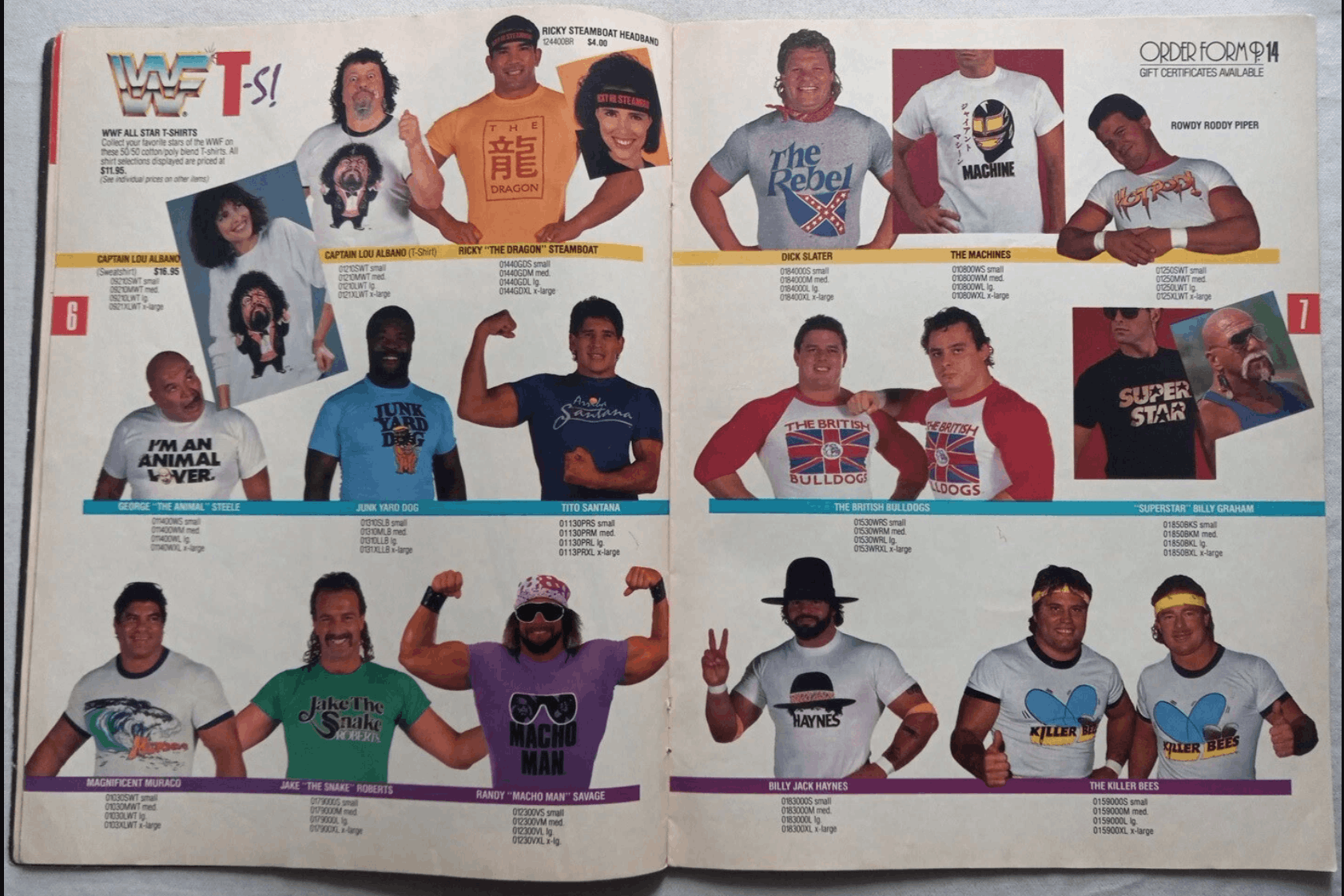 Vintage × WWF Vintage 1980s Junkyard Dog WWF T-Shirt - Sceen Stars - Size US S / EU 44-46 / 1 - 2 Thumbnail