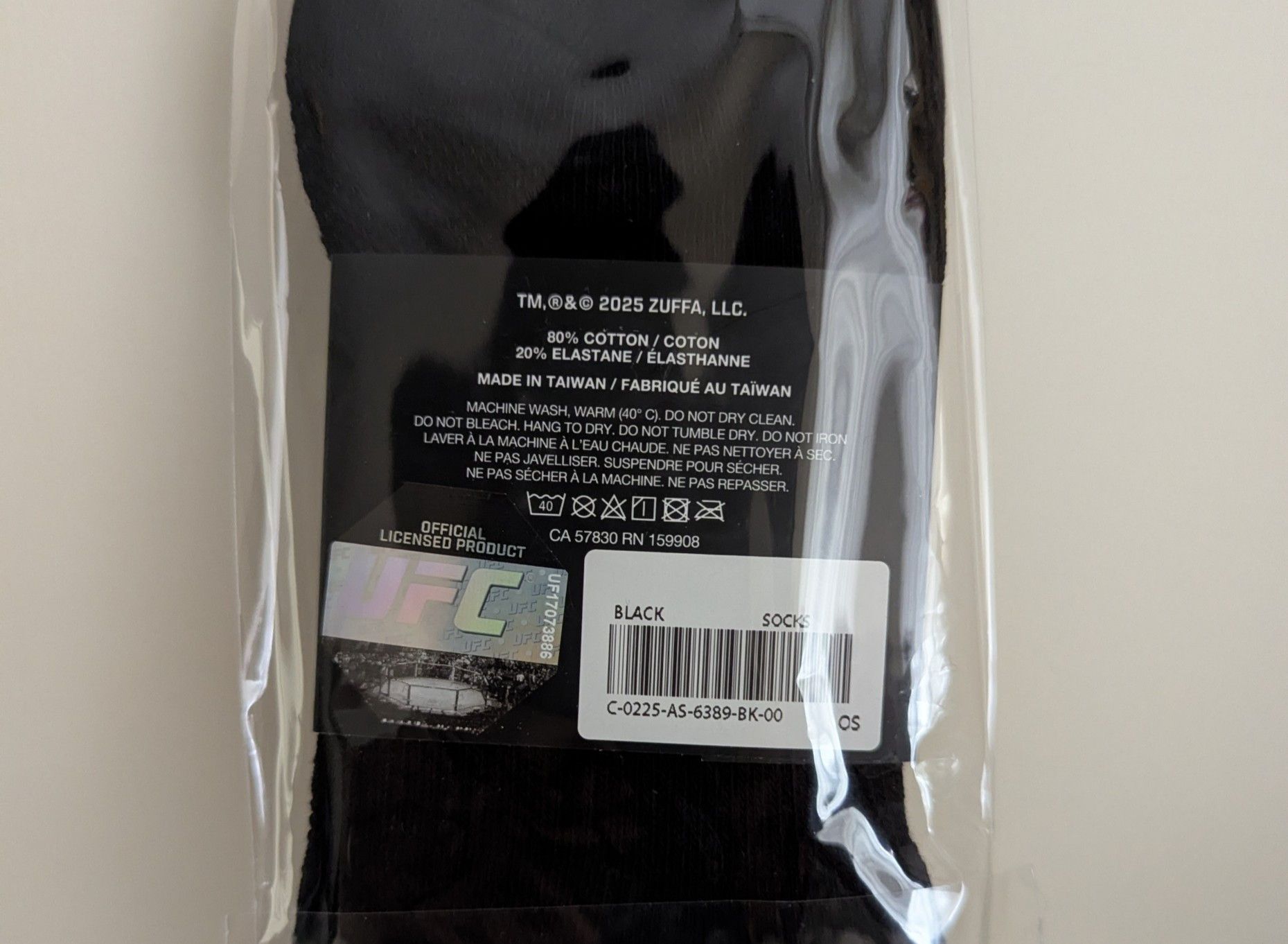 October's Very Own OVO Octobers Very Own x UFC Socks - Black Size ONE SIZE - 5 Thumbnail