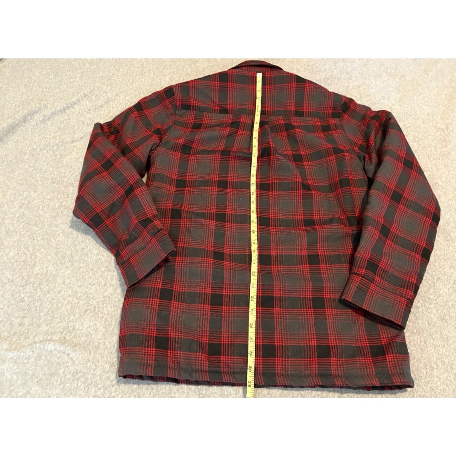 Vintage Dixxon Flannel Co Jacket Red Plaid Quilted Liner The Forge Full Zip Mens Small Shacket S Red Mens Size Small Size US S / EU 44-46 / 1 - 8 Thumbnail