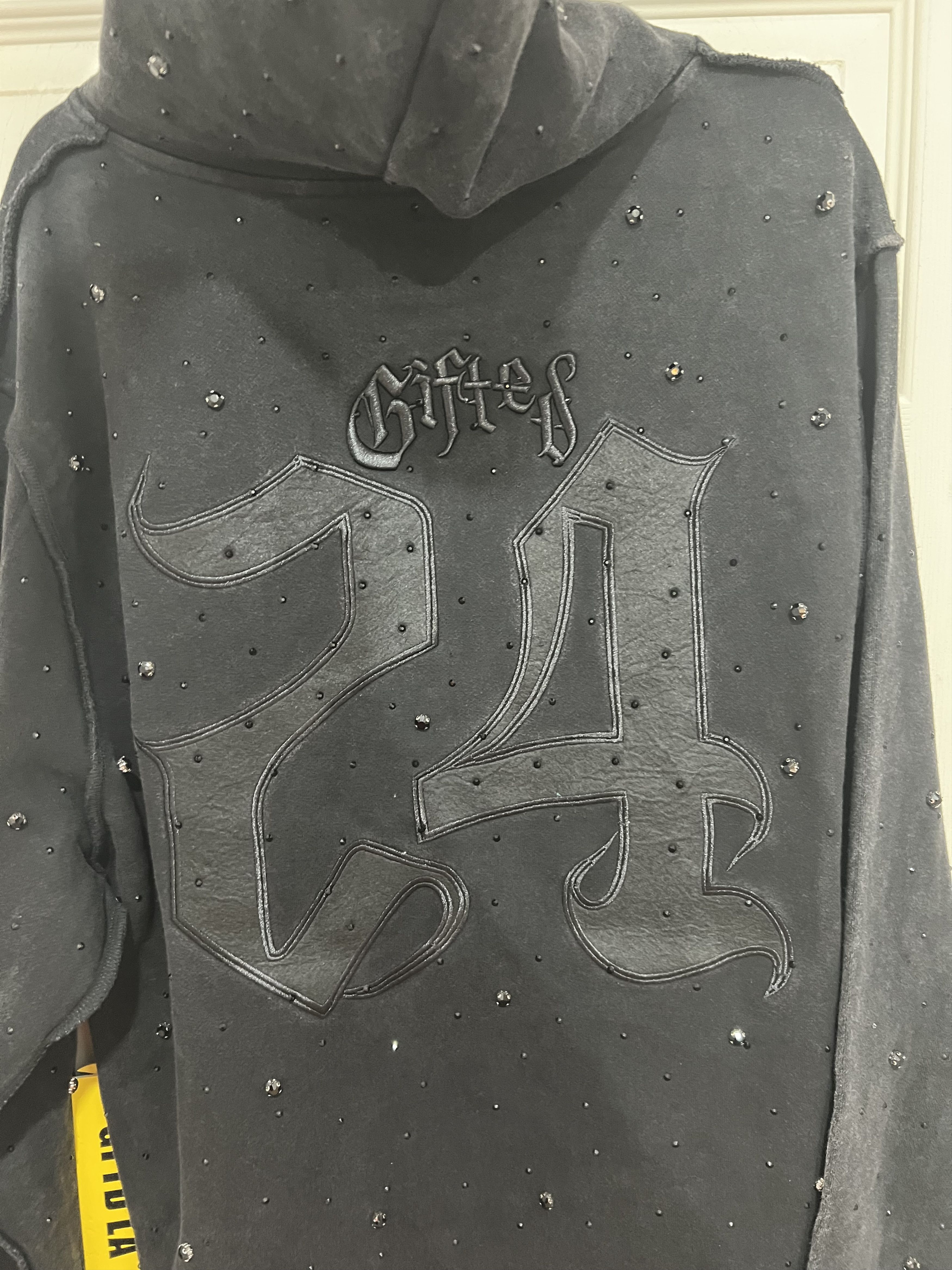 Other GFTD LA Black Rhinestone Hoodie Size US XL / EU 56 / 4 - 2 Thumbnail
