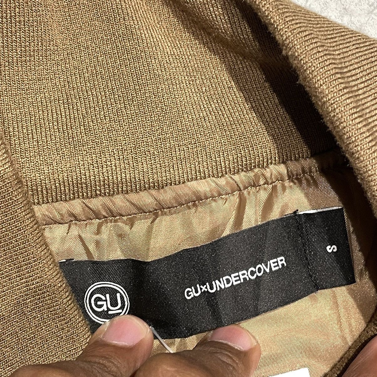 GU × Undercover Gu Undercover Light Brown Bomber Jacket Size US S / EU 44-46 / 1 - 2 Thumbnail