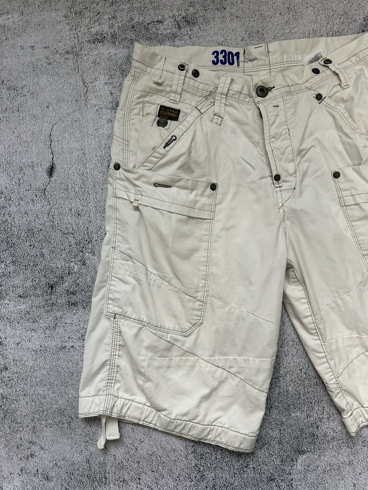 G-Star Men’s G-Star Raw Cargo Shorts Logo Size US 32 / EU 48 - 3 Thumbnail