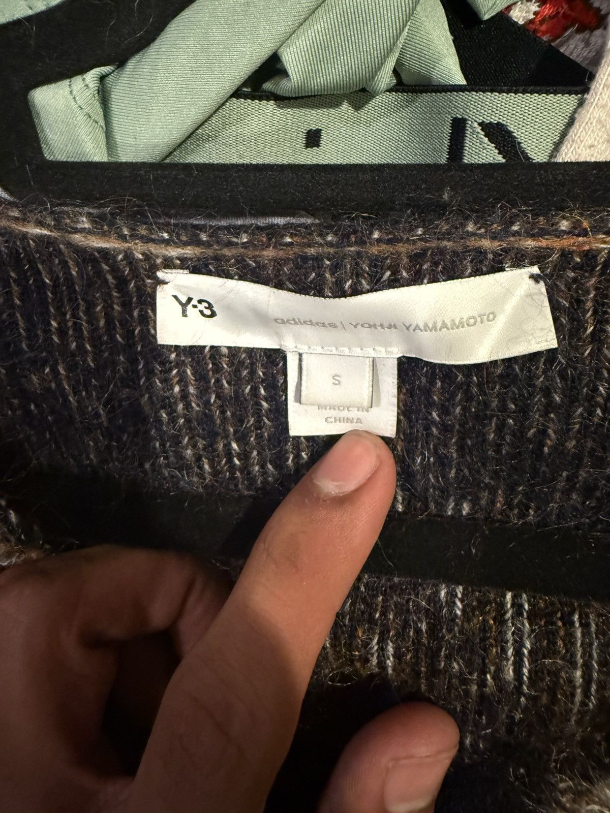 Y-3 Yohji Yamamoto wool knit sweater Size US S / EU 44-46 / 1 - 3 Thumbnail
