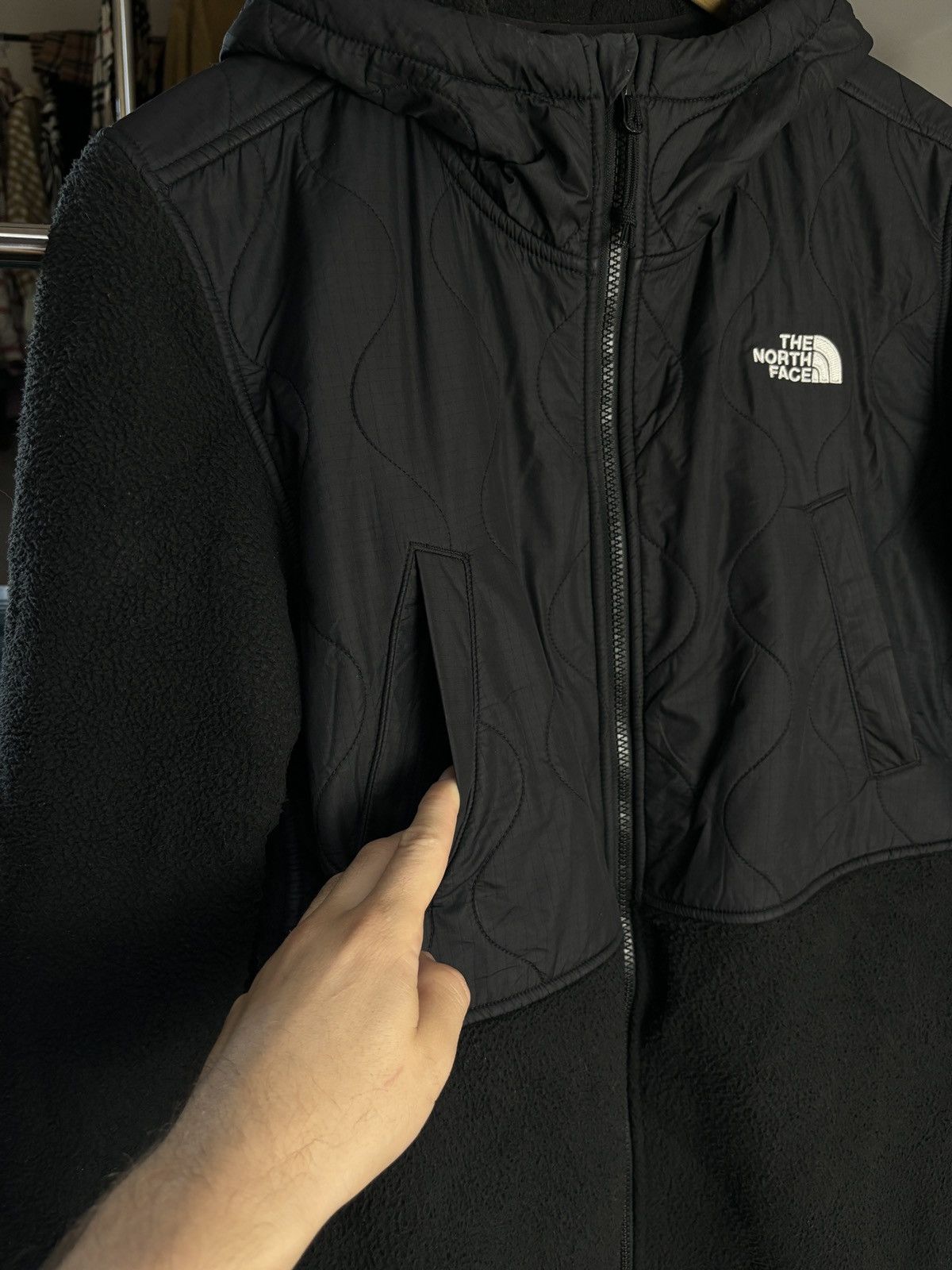 The North Face The North Face Fleece Coat Jacket Size L / US 10 / IT 46 - 4 Thumbnail