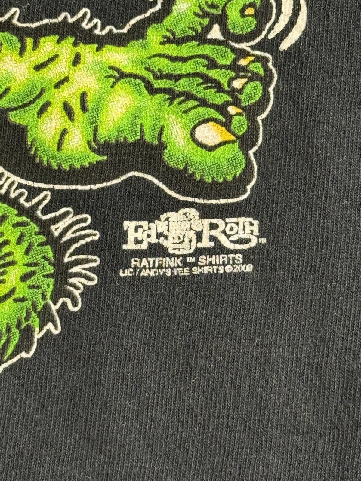 Gildan Faded Rat Fink T-shirt Hot Rods Ed Big Daddy Roth - M Size US M / EU 48-50 / 2 - 5 Thumbnail
