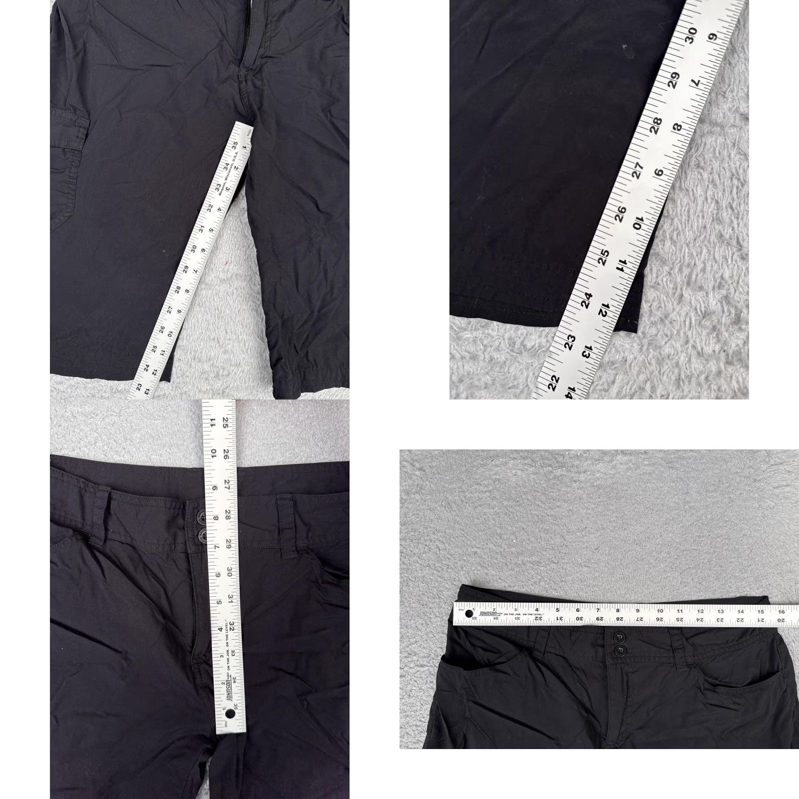 Patagonia Patagonia Cargo Shorts Womens 8 Black Nylon Microfiber Hiking Outdoor Casual Size 30" / US 8 / IT 44 - 8 Thumbnail